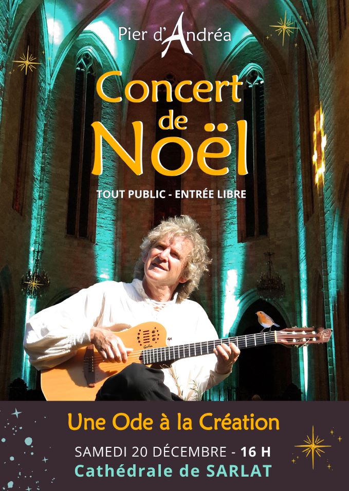Affiche Concert de Noel Pier d_Andrea